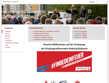 Tablet Screenshot of kjf-amberg-sulzbach.de